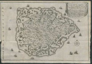 Carte der Insul von Diego Ruys, oder Diego Rodrigo ...