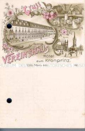 Hotel zum Kronprinz in Halle/Saale