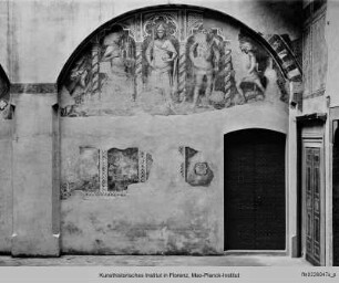 Wanddekoration : Die Ausmalung des Innenhofs und der Loggia : Heldenreihe
