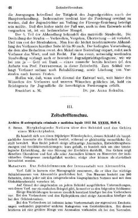 48-57, III. Zeitschriftenschau