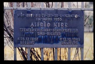 Alfred Kerr-Villa 18.2.84.