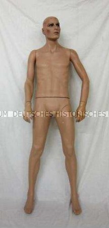 Schaufensterfigurine eines Mannes, sechsteilig