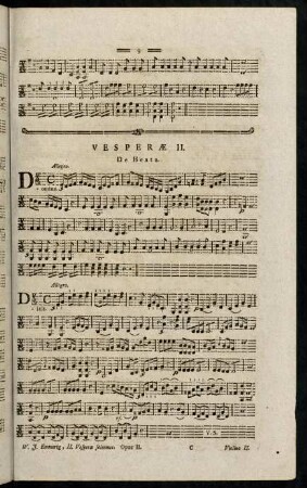 9-15, Vesperae II.
