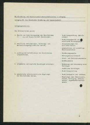 [Lehrgänge 01 bis 07]