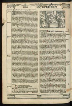Incipit primus liber dabreiamin id est paralipomenon.