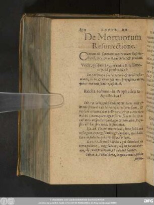 De Mortuorum Resurrectione.