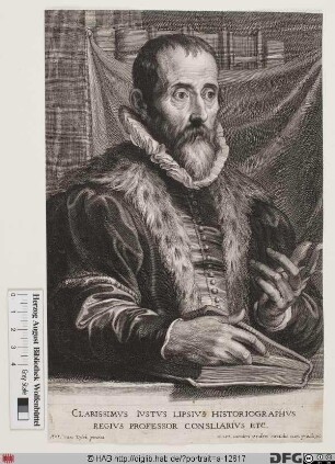 Bildnis Justus Lipsius (eig. Joest Lips)