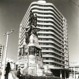 Santos, Brasilien. Monumento da Independencia (1822). Praça da Independência