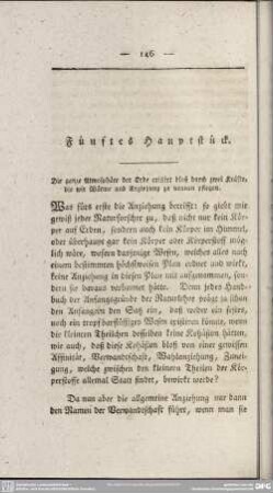 Fünftes Hauptstück