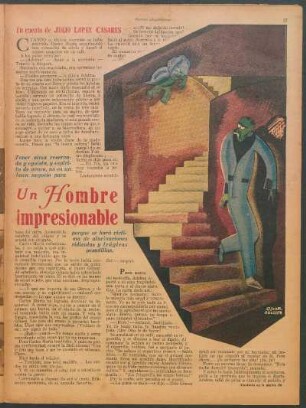 Un hombre impresionable : Un cuento de Julio López Casares