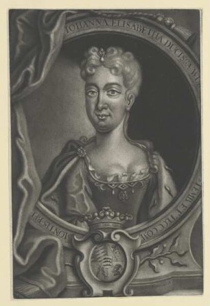 Bildnis der Johanna Elisabeth von Württemberg