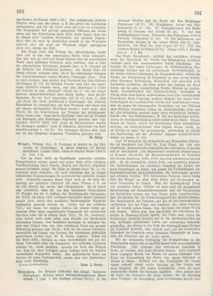 103 [Rezension] Wright, William, A short history of Syriac literature