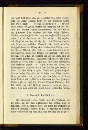 3. Brunhild, die Walküre