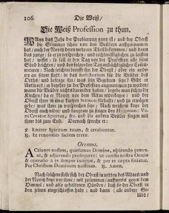 Die Weiß Profession zu thun