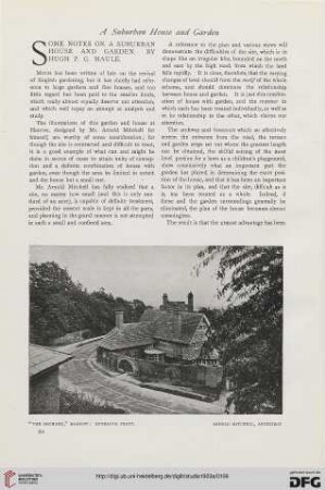 28: Some notes on suburban house and garden