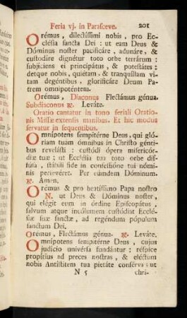 201-212, Oremus, dilectissimmi nobis, ...
