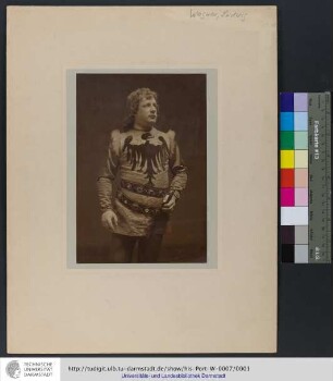 [Ludwig Wagner als König Heinrich]