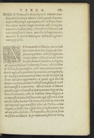 Difesa di Francesco Betti sopra l'ottava malitia di Girolamo Mutio ...