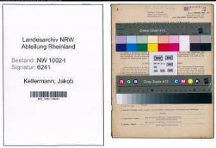 Entnazifizierung Jakob Kellermann, geb. 23.08.1907 (Lagermeister)