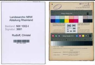 Entnazifizierung Christel Rudloff, geb. 20.02.1912 (Sekretaerin)