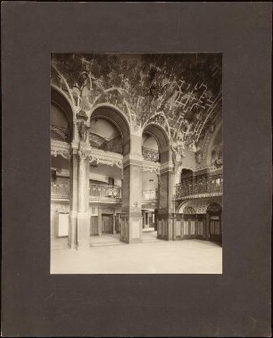 Stadttheater (auch: Opernhaus), Nürnberg: Ansicht des Foyers