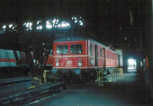 Bw Kornwestheim Lokhalle 2 Unterflurdrehbank elTw 465 003