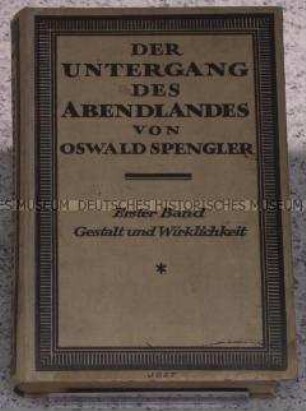 Der Untergang des Abendlandes