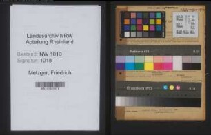 Entnazifizierung Friedrich Metzger , geb. 15.10.1909 (Textilhaendler)