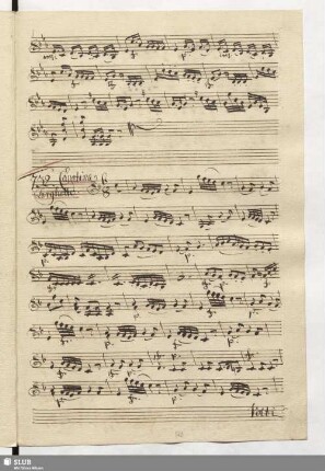 732. Cavatina: Amor non sò che sia / Paisiello, G.