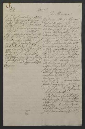 Mehrere Schreiben die Burgmannschaft zu Friedberg betreffend von 1779-1781 (zum Teil Abschriften)