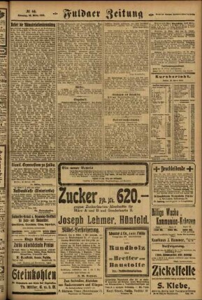 Ausgabe vom Sonntag, den 18. März 1923.