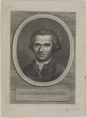 Bildnis des Jacob Johan Ankarström