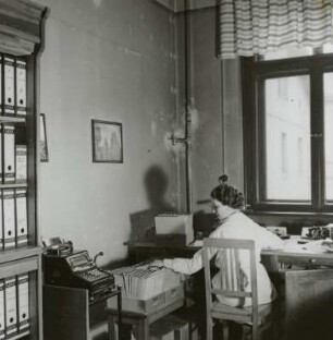 Kasse/ Buchhaltung, Sächsische Landesbildstelle, um 1937