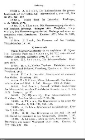 b) Schwarzwald