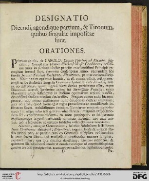 Orationes