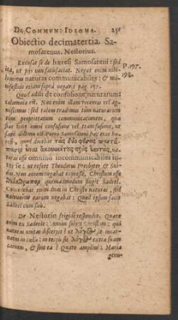 Obiectio decimatertia.