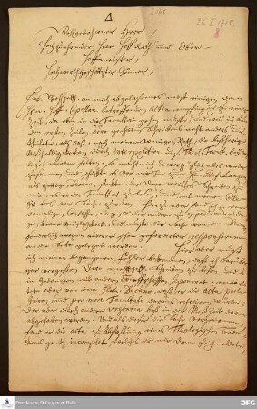 Brief von August Hermann Francke an [Carl Gottlob v. Goldstein].