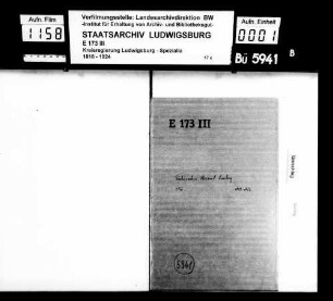 Kommunsachen: Fronen, Oberamt Leonberg
