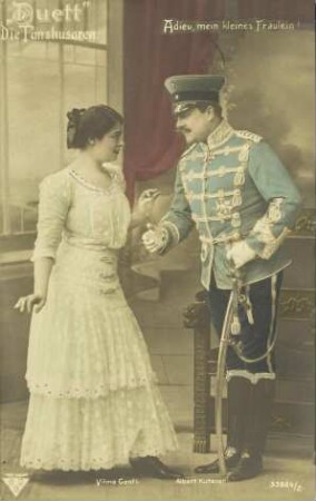 Die Tanzhusaren - Duett - Adieu, mein kleines Fräulein
