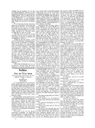 Feuilleton : Über die Serra Geral ; (Fortsetzung) ; [(Fortsetzung folgt)]