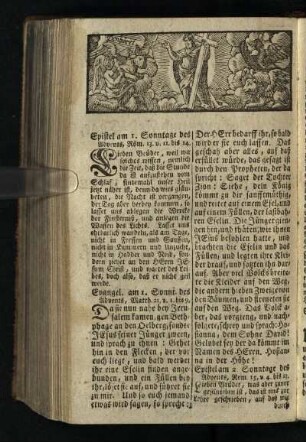 Epistel am 1. Sonntage des Advents [- Evang. am 27. Sonnt. nach Trinit.]