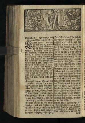 Epistel am 1. Sonntage des Advents [- Evang. am 27. Sonnt. nach Trinit.]