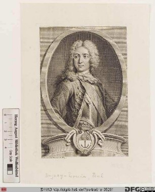 Bildnis René Du Guay-Trouin (eig. Trouin, sieur du Guay)