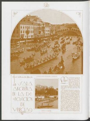 Plus Ultra en Italia - La sala argentina en la Exposición de Venecia