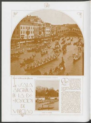 Plus Ultra en Italia - La sala argentina en la Exposición de Venecia