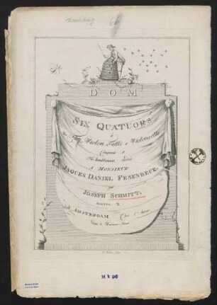 Six quatuors à une flute, violon, taille et violoncelle, op. 10