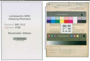 Entnazifizierung Wilhelm Blumendahl , geb. 26.10.1911 (Kassenangestellter)