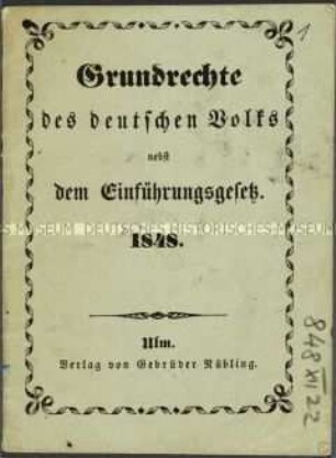 Grundrechte des deutschen Volkes