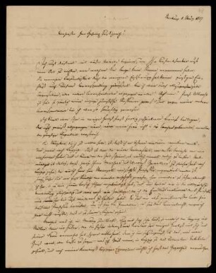 48: Brief von Georg Friedrich Puchta an Gustav Hugo, Marburg, 8.3.1837