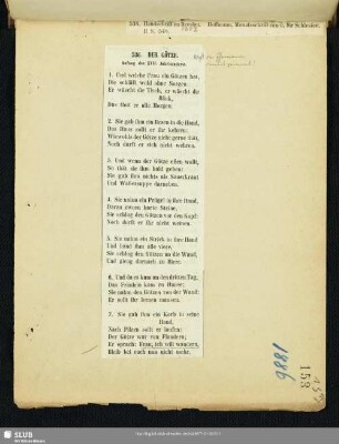 1886 Der Götze: Und welche Frau ein Götzen hat